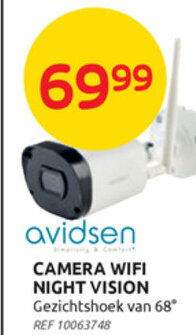 Brico Avidsen camera wifi night vision aanbieding