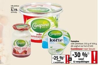 Colruyt Campina volle plattekaas aanbieding