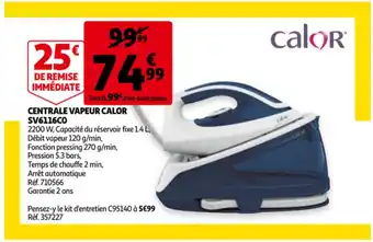 Centrale Vapeur Calor SV6116C0