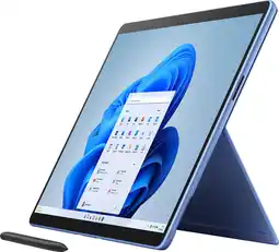 Coolblue Microsoft surface pro 9 - 13 - intel core i5 - 8gb ram/256gb ssd - sapphire aanbieding
