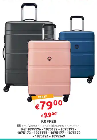 Trafic KOFFER 55cm. Verschillende kleuren en maten aanbieding