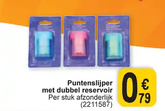 Cora Puntenslijper met dubbel reservoir Per stuk afzonderlijk (2211587) aanbieding