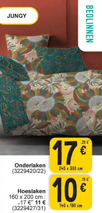 Cora Hoeslaken 140x190cm aanbieding