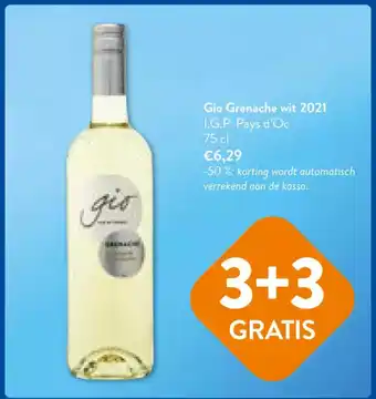 OKay Gio Grenache wit 2021 I.G.P. Pays d'Oc 75 cl aanbieding