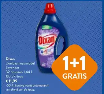 OKay Dixan vloeibaar wasmiddel Lavender 32 dosissen 1,44 L aanbieding