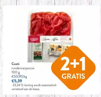OKay Coati rundercarpaccio 100 g /kg aanbieding