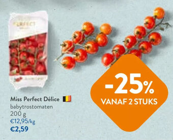 Miss Perfect Délice babytrostomaten 200 g