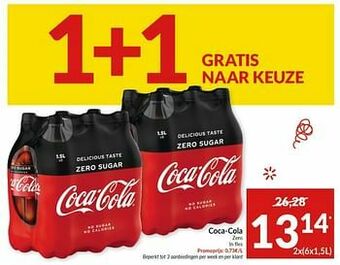 Intermarché Coca-cola zero aanbieding