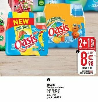 Cora Oasis aanbieding