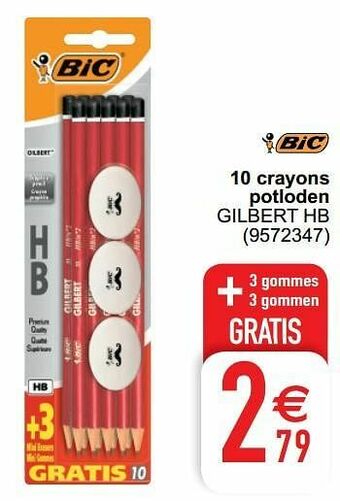 Cora 10 crayons potloden gilbert hb aanbieding