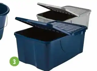 Opbergbox 40L 57.3x25.7x39 cm