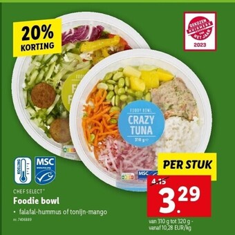 Lidl CHEF SELECT Foodie bowl aanbieding