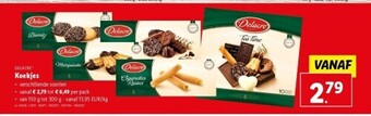 Lidl DELACRE Koekjes aanbieding