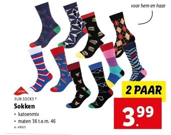 FUN SOCKS Ⓡ Sokken