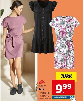 Lidl ESMARAⓇ Jurk aanbieding