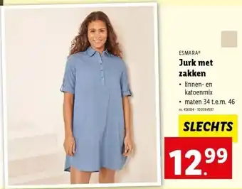 Lidl ESMARAⓇ Jurk met zakken aanbieding