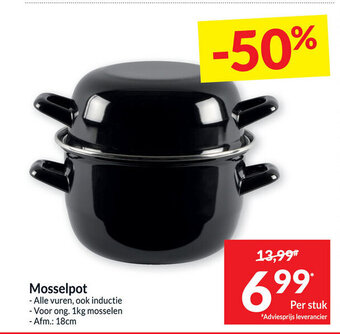 Intermarché Mosselpot aanbieding
