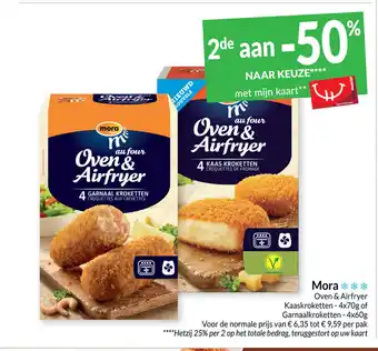 Intermarché Mora Oven & Airfryer Kaaskroketten - 4x70g aanbieding
