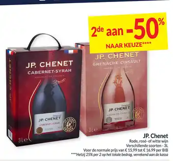 Intermarché JP. Chenet Rode 3L aanbieding