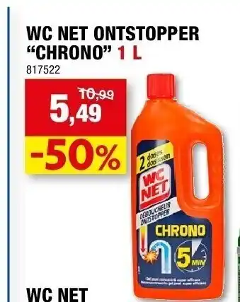Wc net ontstopper “chrono” 1 l