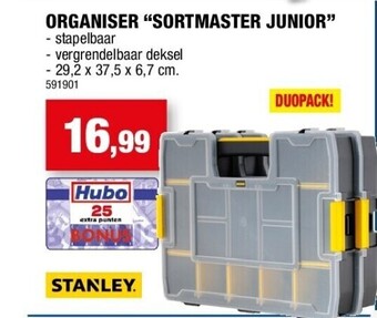 Hubo Organiser “sortmaster junior” aanbieding
