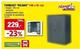 Hubo Tuinkast “bilbao” 140 x 81 cm aanbieding