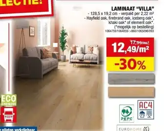Laminaat “villa”