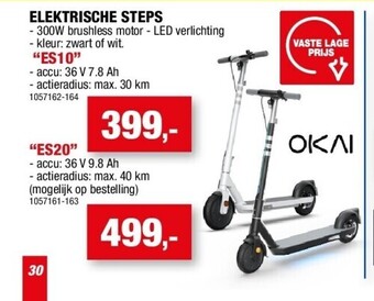Hubo Elektrische steps “es10” aanbieding