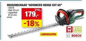 Hubo Heggenschaar “advanced hedge cut 65” aanbieding