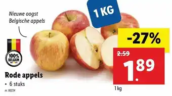 Rode appels 1kg