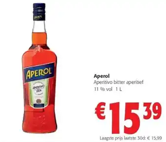 Colruyt Aperol aperitivo bitter aperitief aanbieding