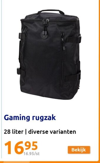 Action Gaming rugzak 28 liter | diverse varianten aanbieding