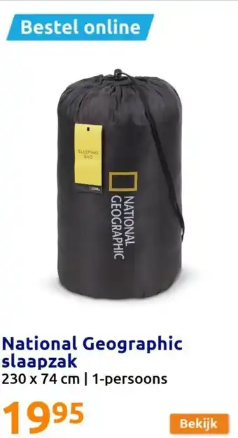 National Geographic slaapzak 230 x 74 cm | 1-persoons