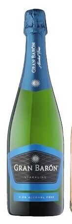 Colruyt Gran Barón Sparkling alcoholvrije schuimwijn 0,0 % vol 75 cl aanbieding