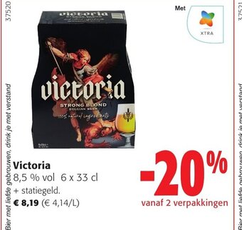Colruyt Victoria 8,5% vol 6 x 33cl aanbieding