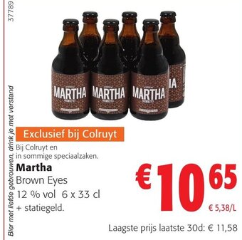 Colruyt Martha Brown Eyes aanbieding