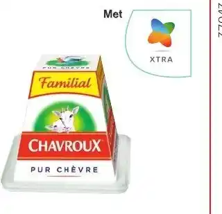 Colruyt Chavroux alle kazen Geitenkaas natuur 225 g aanbieding