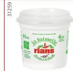 Colruyt Rians La Faisselle 6 % V.G. 500 g aanbieding