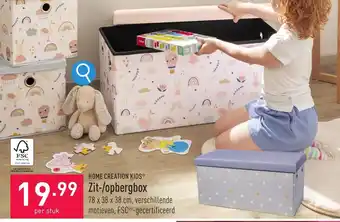 ALDI HOME CREATION KIDSⓇ Zit-/opbergbox aanbieding