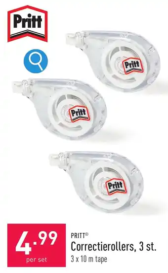 PRITT Correctierollers, 3 st 3 x 10m tape