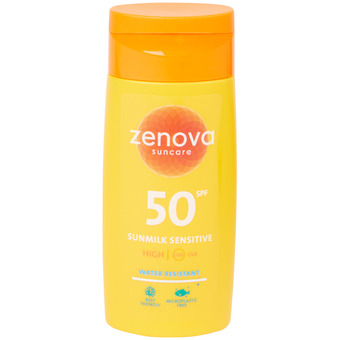 Action Zenova zonnemelk sensitive aanbieding