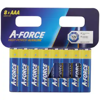Action A-force aaa batterijen aanbieding