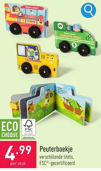 Peuterboekje verschillende titels, FSC®-gecertificeerd