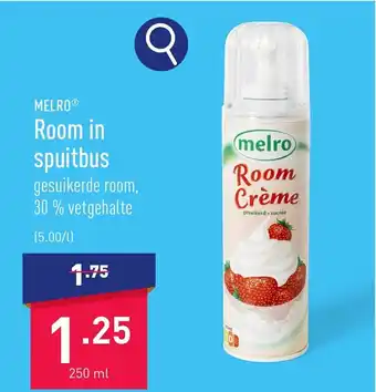 ALDI MELROⓇ Room in spuitbus 250ml aanbieding
