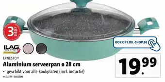 Aluminum serveerpan 28 cm