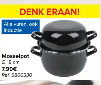 Mosselpot 18 cm