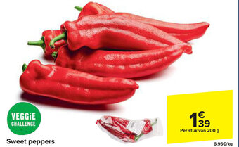 Carrefour Sweet peppers aanbieding