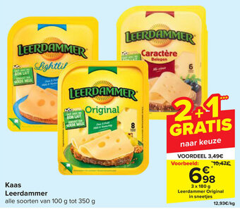 Carrefour Kaas Leerdammer aanbieding