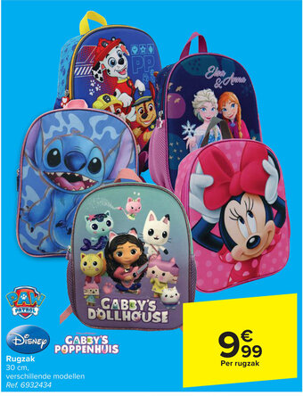 Carrefour Rugzak aanbieding