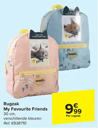 Rugzak My Favourite Friends 30 cm
